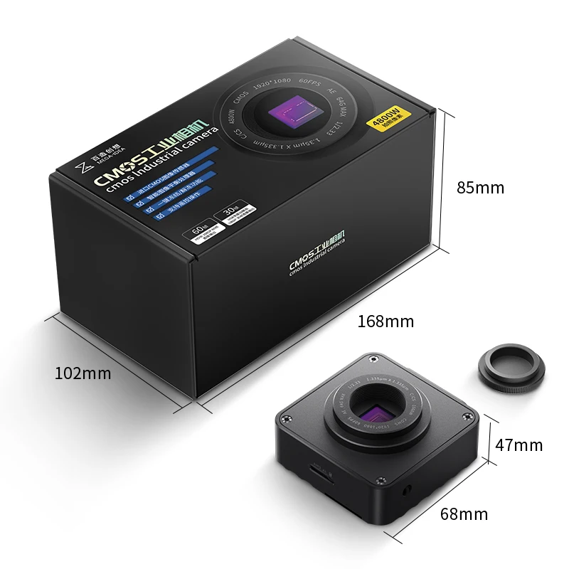 CX3 CX4 4800W Image Sensor HDMI Digital Camera for Trinocular Microscope PCB Micro-soldering CMOS Industrial Video Camera Tool
CX3 CX4 4800W Image Sensor HDMI Digital Camera for Trinocular Microscope PCB Micro-soldering CMOS Industrial Video Camera Tool