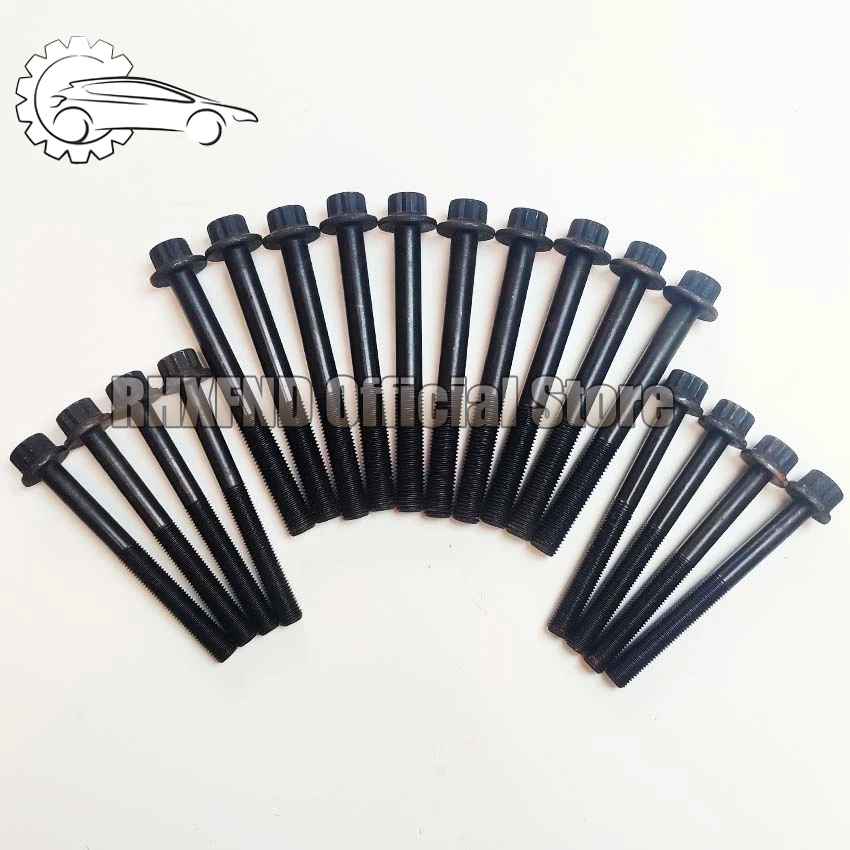 Nuts 1 set 18pcs WL-T WL WLT cylinder head bolt for mazda MPV B2500 or for Ford Ranger 2499cc 2.5D
Nuts 1 set 18pcs WL-T WL WLT cylinder head bolt for mazda MPV B2500 or for Ford Ranger 2499cc 2.5D