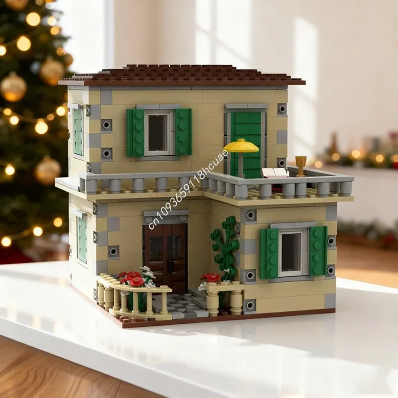 741pcs MOC Italian Villa Creatored Model Building Blocks Architecture Assemble Toy DIY Creative Education Festival Gift
741pcs MOC Italian Villa Creatored Model Building Blocks Architecture Assemble Toy DIY Creative Education Festival Gift