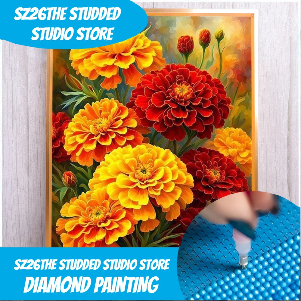 Sz26The Studded Scenery Flower Printed 5D DIY Diamond Painting Design Mulina Magic
Sz26The Studded Scenery Flower Printed 5D DIY Diamond Painting Design Mulina Magic