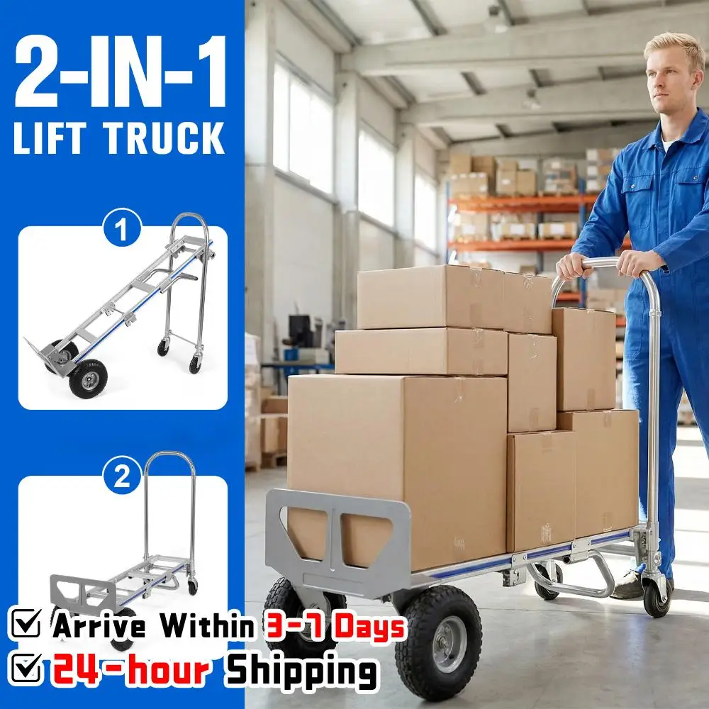 Lightweight Cargo Trolley Rust Proof Heavy Duty Mobility Trolley Wear Resist for Warehouse Factory Retail Store Office
Lightweight Cargo Trolley Rust Proof Heavy Duty Mobility Trolley Wear Resist for Warehouse Factory Retail Store Office