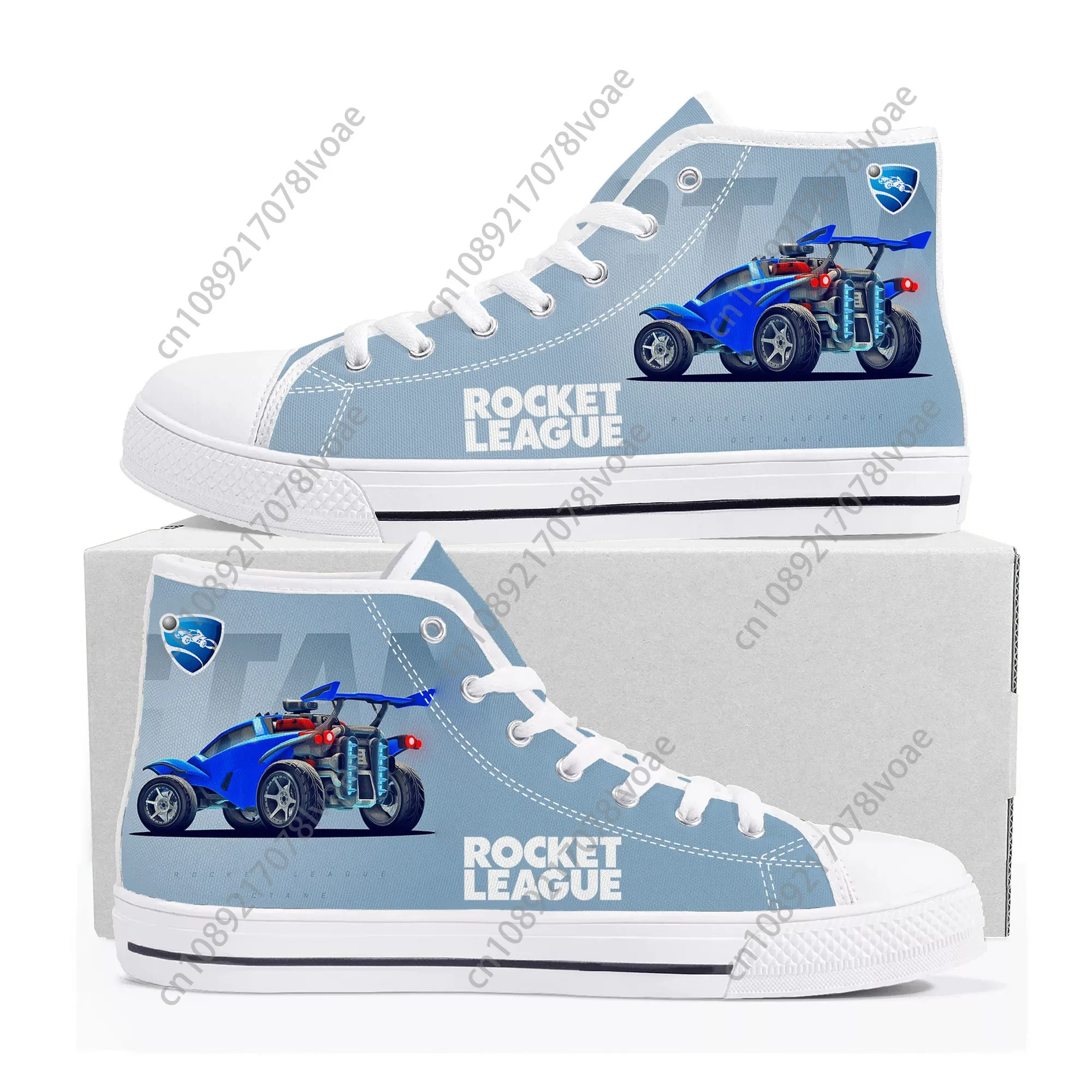 Cartoon Game Rocket League High Top Sneakers Men Womens Teenager High Quality Canvas Shoes Game Casual Tailor Made Sneaker
Cartoon Game Rocket League High Top Sneakers Men Womens Teenager High Quality Canvas Shoes Game Casual Tailor Made Sneaker
