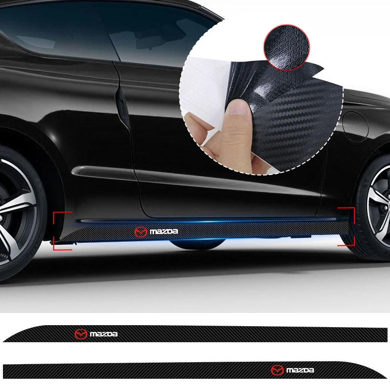 2pcs Mazda Carbon Car Door Side Skirt Sill Stripe Sticker Motion Design Decals for Mazda CX-4 CX-5 CX-6 M3 M6 MX3 Valve Stems
2pcs Mazda Carbon Car Door Side Skirt Sill Stripe Sticker Motion Design Decals for Mazda CX-4 CX-5 CX-6 M3 M6 MX3 Valve Stems