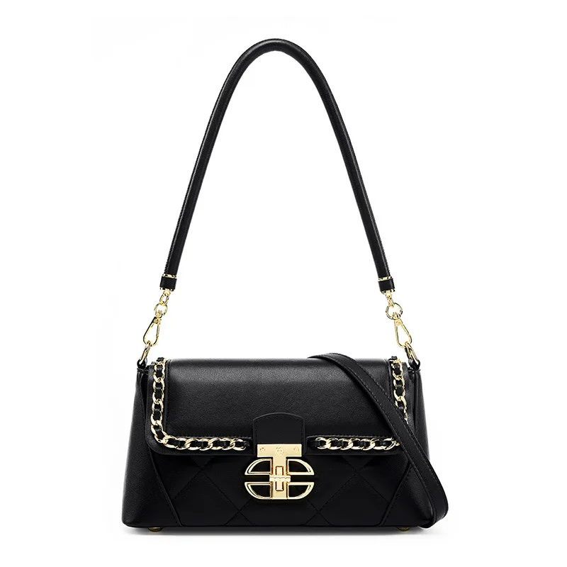 Luxury Handbags and Purse Women Genuine Leather Messenger Shoulder Bag Plaid Chains Female Crossbody Bag Designer Underarm Bag
Luxury Handbags and Purse Women Genuine Leather Messenger Shoulder Bag Plaid Chains Female Crossbody Bag Designer Underarm Bag