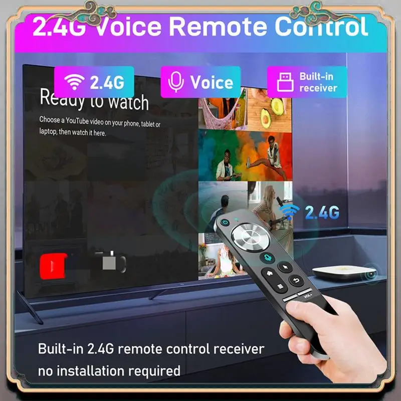 Для H96 Max M2 TV Box 4 ГБ + 64 ГБ Android 13 Smart TV Box WIFI6 BT 5.0 8K AV1 Медиаплеер RK3528 ТВ-приставка Прочная вилка стандарта США
Для H96 Max M2 TV Box 4 ГБ + 64 ГБ Android 13 Smart TV Box WIFI6 BT 5.0 8K AV1 Медиаплеер RK3528 ТВ-приставка Прочная вилка стандарта США