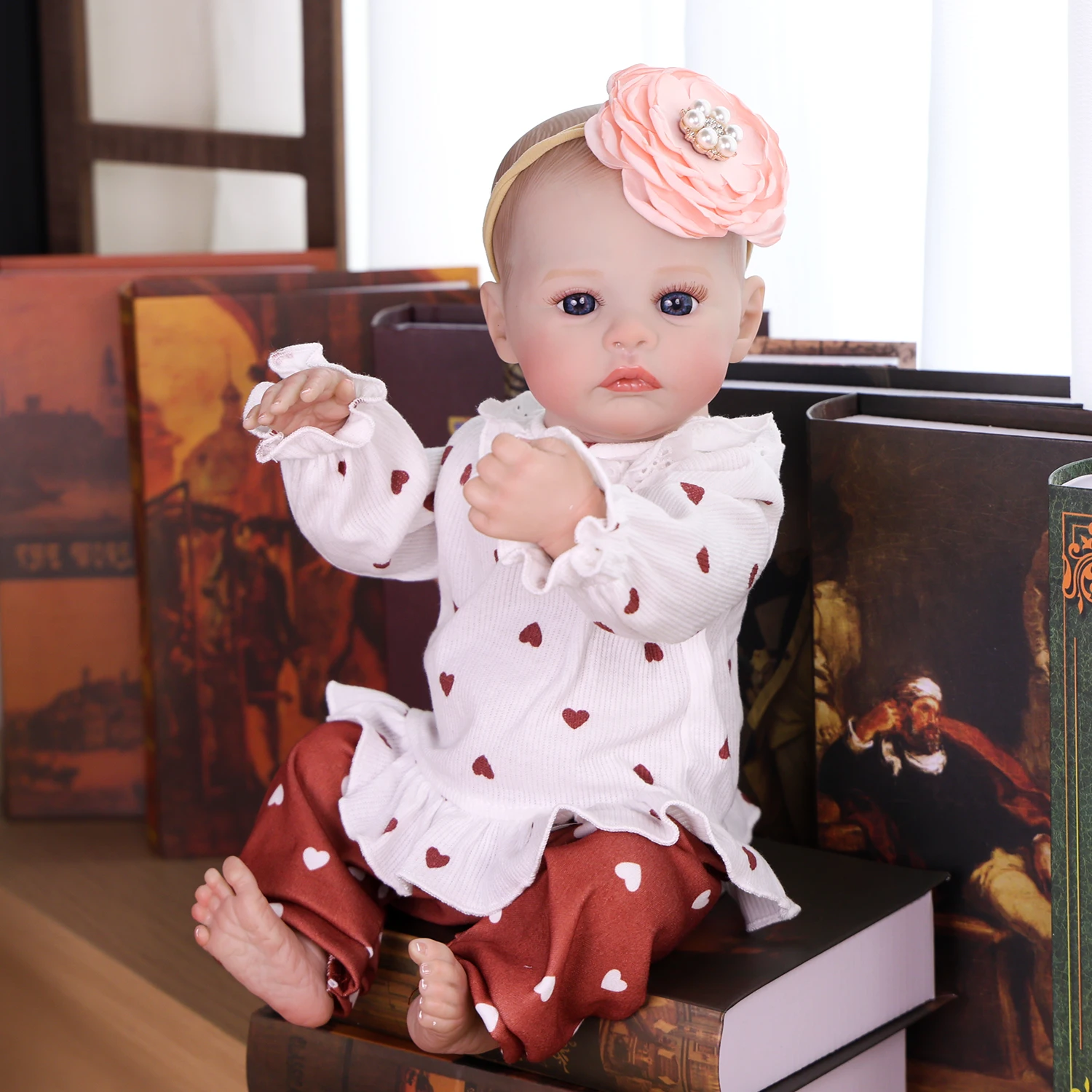 KEIUMI 18 Inch Reborn Baby Doll Soft Full Silicone Vinyl 3D Skin Like Newborn Girl Dolls Children Birthday Gift
KEIUMI 18 Inch Reborn Baby Doll Soft Full Silicone Vinyl 3D Skin Like Newborn Girl Dolls Children Birthday Gift