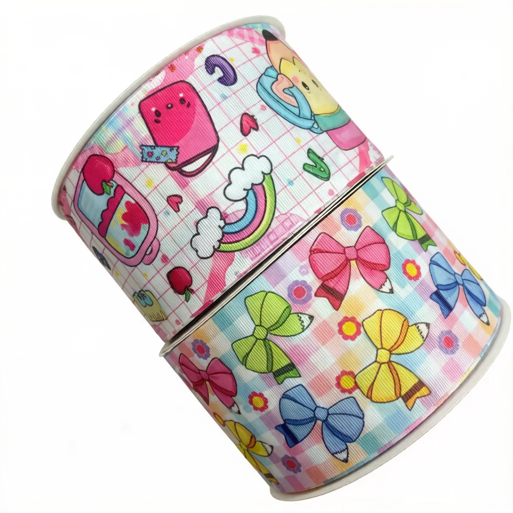 50Yards Back to School Grosgrain Ribbon Printed Tape for Hairbows Craft Materials DIY Accessories
50Yards Back to School Grosgrain Ribbon Printed Tape for Hairbows Craft Materials DIY Accessories