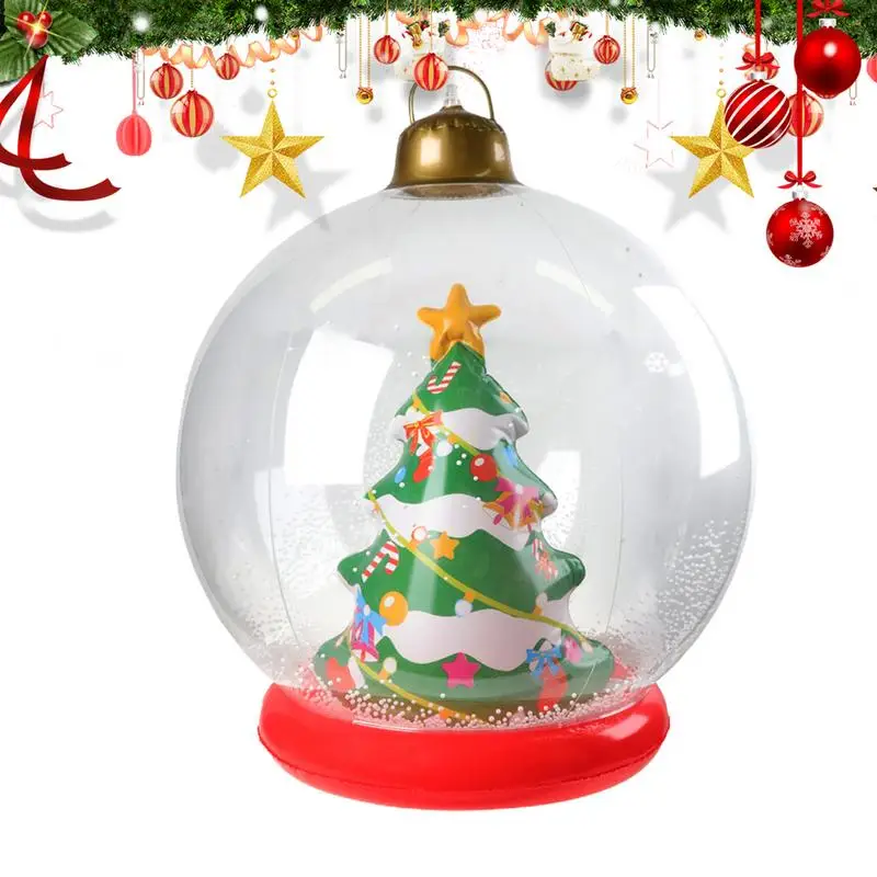 Christmas Tree Inflatable Ball with LED Light PVC Decorative Ball Suitable for Garden Yard Terrace Christmas Holiday Decoration
Christmas Tree Inflatable Ball with LED Light PVC Decorative Ball Suitable for Garden Yard Terrace Christmas Holiday Decoration