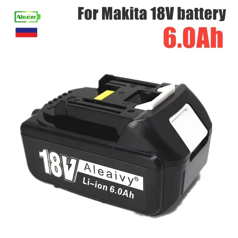 18V 6000mAh BL1860 Li ion rechargeable battery, suitable for Makita 18V power tool battery BL1840 BL1850 BL1830 BL1860B LXT400
18V 6000mAh BL1860 Li ion rechargeable battery, suitable for Makita 18V power tool battery BL1840 BL1850 BL1830 BL1860B LXT400
