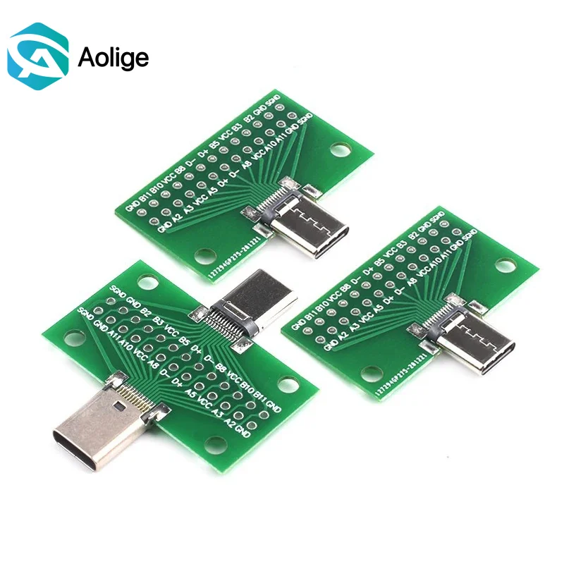 5 шт. USB 3.1 Type-C адаптер для тестовой печатной платы «папа-мама» — Javino Fire, разъем 24P 2,54 мм для D
5 шт. USB 3.1 Type-C адаптер для тестовой печатной платы «папа-мама» — Javino Fire, разъем 24P 2,54 мм для D