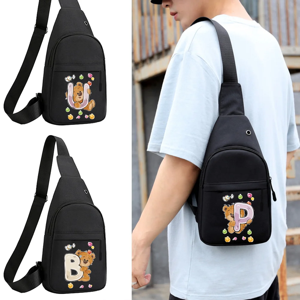 2025 New Chest Bag Multi-functional Messenger Pack Men Simple Nylon Fashion One Shoulder Crossbody Bag Bear Series
2025 New Chest Bag Multi-functional Messenger Pack Men Simple Nylon Fashion One Shoulder Crossbody Bag Bear Series