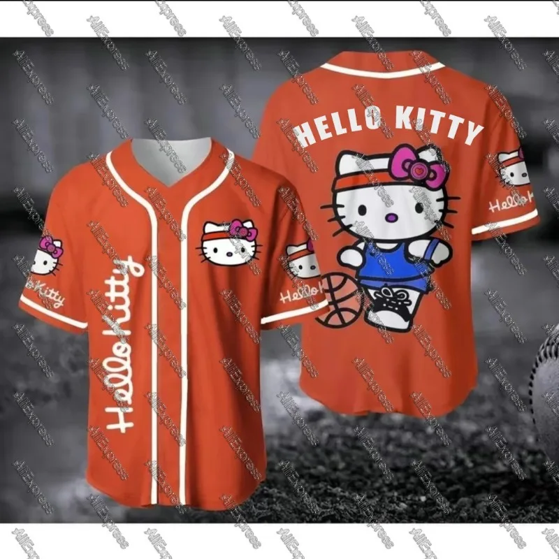 2025 Hot Sale Hello Kitty Sanrio Quick Drying 3D Printed Casual Jersey Baseball Uniform Summer Loose Breathable T-shirt
2025 Hot Sale Hello Kitty Sanrio Quick Drying 3D Printed Casual Jersey Baseball Uniform Summer Loose Breathable T-shirt
