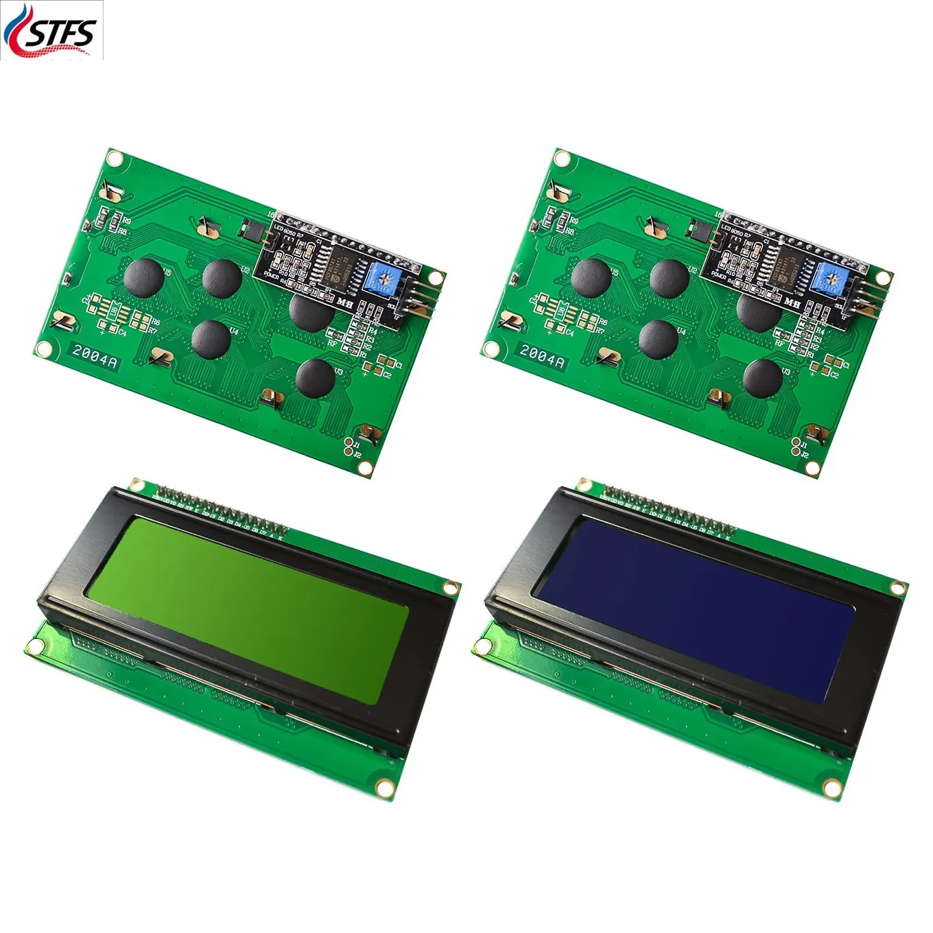 LCD2004+I2C 2004 20x4 2004A Blue/Green screen HD44780 Character LCD /w IIC/I2C Serial Interface Adapter Module For Arduino 
LCD2004+I2C 2004 20x4 2004A Blue/Green screen HD44780 Character LCD /w IIC/I2C Serial Interface Adapter Module For Arduino
