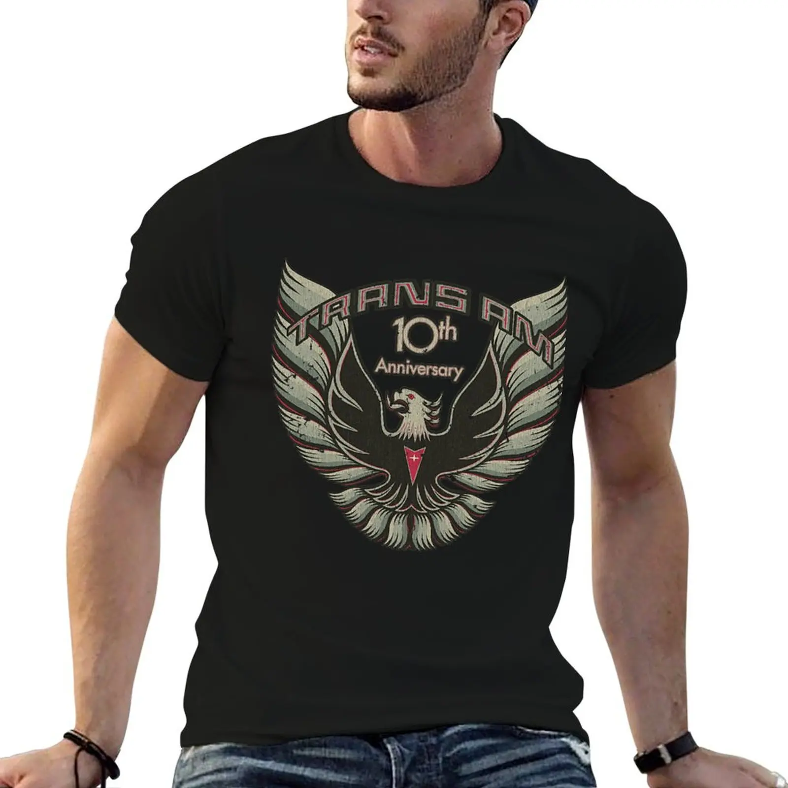 Trans Am 10th Anniversary 1979 T-Shirt man t shirts cotton printed t shirts for man man t shirt summer T-shirt
Trans Am 10th Anniversary 1979 T-Shirt man t shirts cotton printed t shirts for man man t shirt summer T-shirt