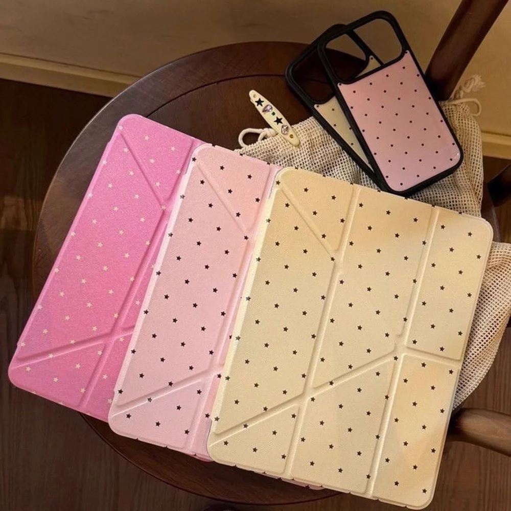 Korean Ins Polka Dots Tablet Case For iPad Pro 11 12.9in 13 M4 M5 Case 9.7 10.2 5/6th 7/8/9 10 11th Mini 6 7 Air 3 4 5 6 7 Cover
Korean Ins Polka Dots Tablet Case For iPad Pro 11 12.9in 13 M4 M5 Case 9.7 10.2 5/6th 7/8/9 10 11th Mini 6 7 Air 3 4 5 6 7 Cover