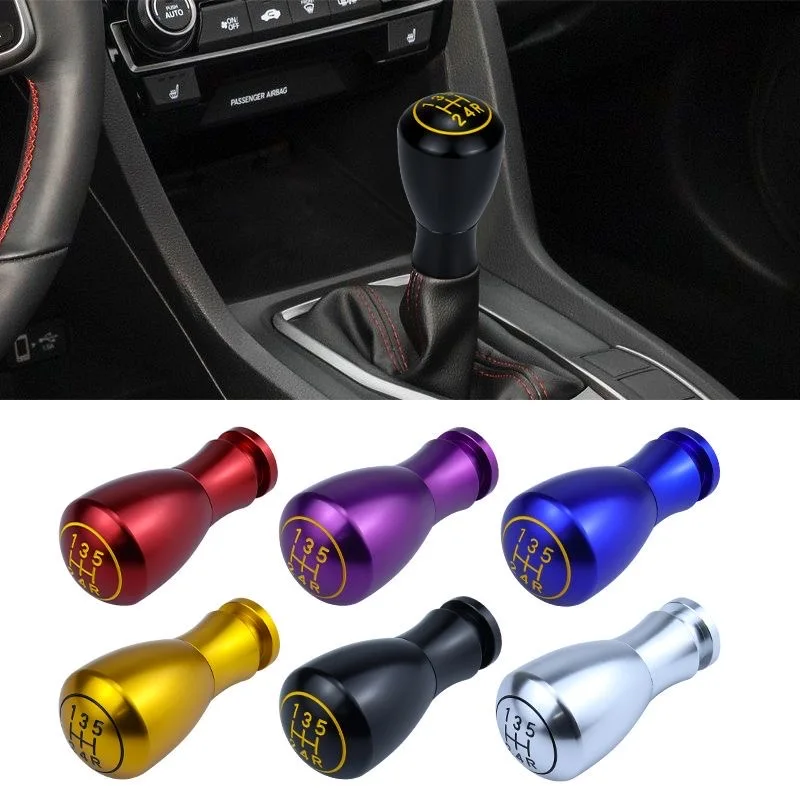 Auto Car Accessiores Universal Gear Shift Knob Manual Aluminum Aircraft Flight Control Head Shifter Fit For Honda Toyota Nissan
Auto Car Accessiores Universal Gear Shift Knob Manual Aluminum Aircraft Flight Control Head Shifter Fit For Honda Toyota Nissan