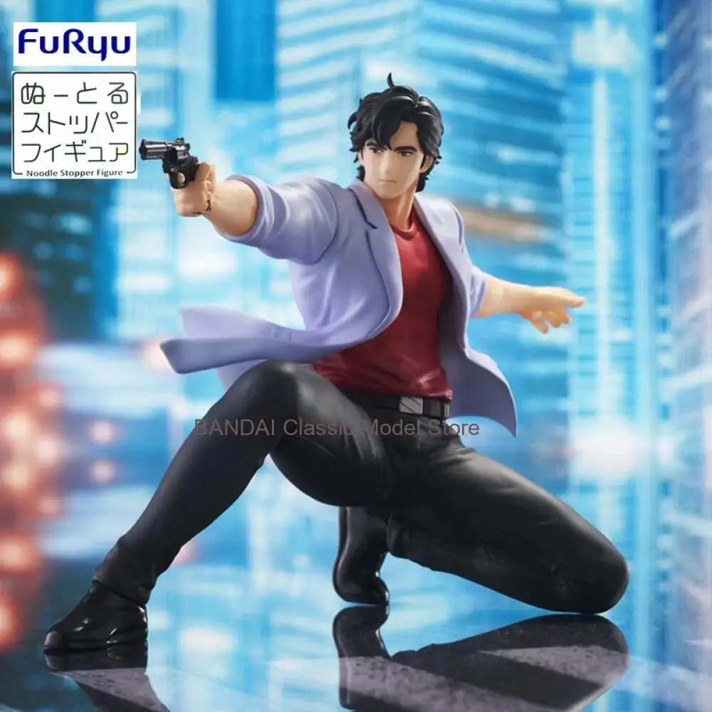 FuRyu CITY HUNTER Noodle Stopper Figure Saeba Ryo PVC 19CM Anime Action Figures Model Collection Toy
FuRyu CITY HUNTER Noodle Stopper Figure Saeba Ryo PVC 19CM Anime Action Figures Model Collection Toy