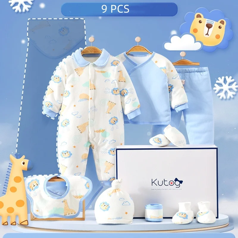 9/11 pieces/lot Newborn Baby Clothing Set Boys Girls 100% Cotton Infant Outfits Winter Baby Hat Bib Clothes Suit
9/11 pieces/lot Newborn Baby Clothing Set Boys Girls 100% Cotton Infant Outfits Winter Baby Hat Bib Clothes Suit