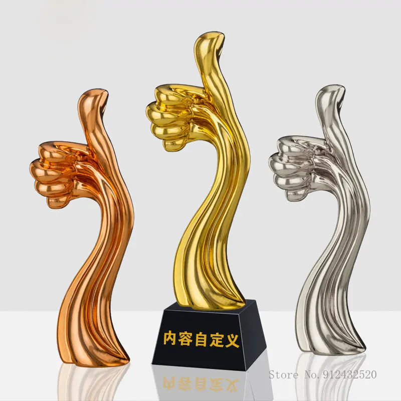 Творческая Персонализация в форме большого пальца Resin Trophy Ежегодная встреча Награды Выдающийся сотрудник Золото, серебро, медный сувенир
Творческая Персонализация в форме большого пальца Resin Trophy Ежегодная встреча Награды Выдающийся сотрудник Золото, серебро, медный сувенир