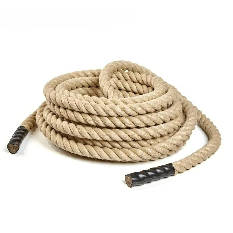 High Density Synthetic Battle Rope Heavy Weight Design Boost Cardio Performance For Cross Fitness Training