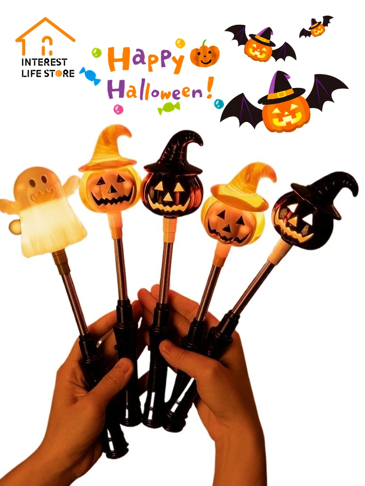 Hot Halloween Led Glowing Hand Stick Decoration Pumpkin Lantern Crank Children baby Gift Accessories Atmosphere Decoration Props
Hot Halloween Led Glowing Hand Stick Decoration Pumpkin Lantern Crank Children baby Gift Accessories Atmosphere Decoration Props