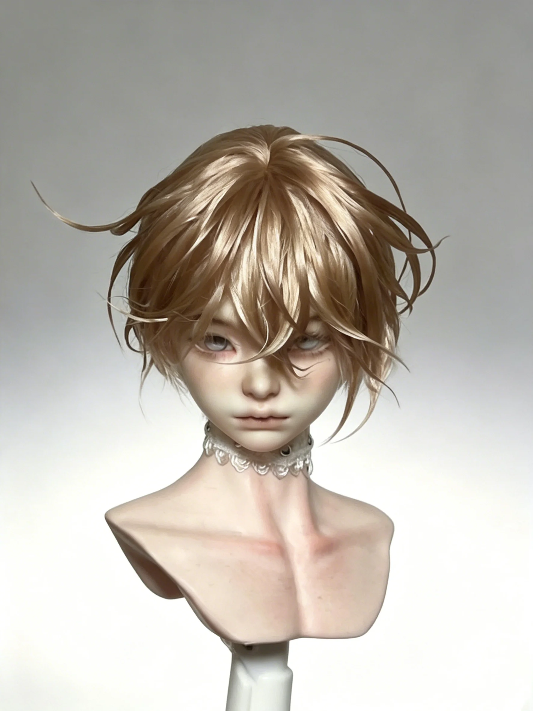 Wigs boys short hair new design doll wigs doll accessories, BJD wig 1/3 1/4 1/6 doll hair free shipping
Wigs boys short hair new design doll wigs doll accessories, BJD wig 1/3 1/4 1/6 doll hair free shipping