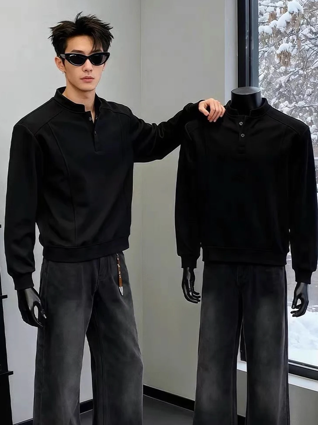 Мужская утепленная футболка с воротником хенли Bla Heavyweight, на флисовой подкладке, с длинным рукавом, осенне-зимняя, базовый слой, Cleanfit, стандартная длина
Мужская утепленная футболка с воротником хенли Bla Heavyweight, на флисовой подкладке, с длинным рукавом, осенне-зимняя, базовый слой, Cleanfit, стандартная длина