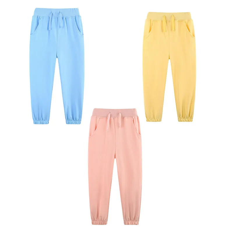 Solid Colorful Girls Sweatpants Children's Fashion Sport Trousers Autumn Spring Full-Length Kids Clothing for Girls
Solid Colorful Girls Sweatpants Children's Fashion Sport Trousers Autumn Spring Full-Length Kids Clothing for Girls