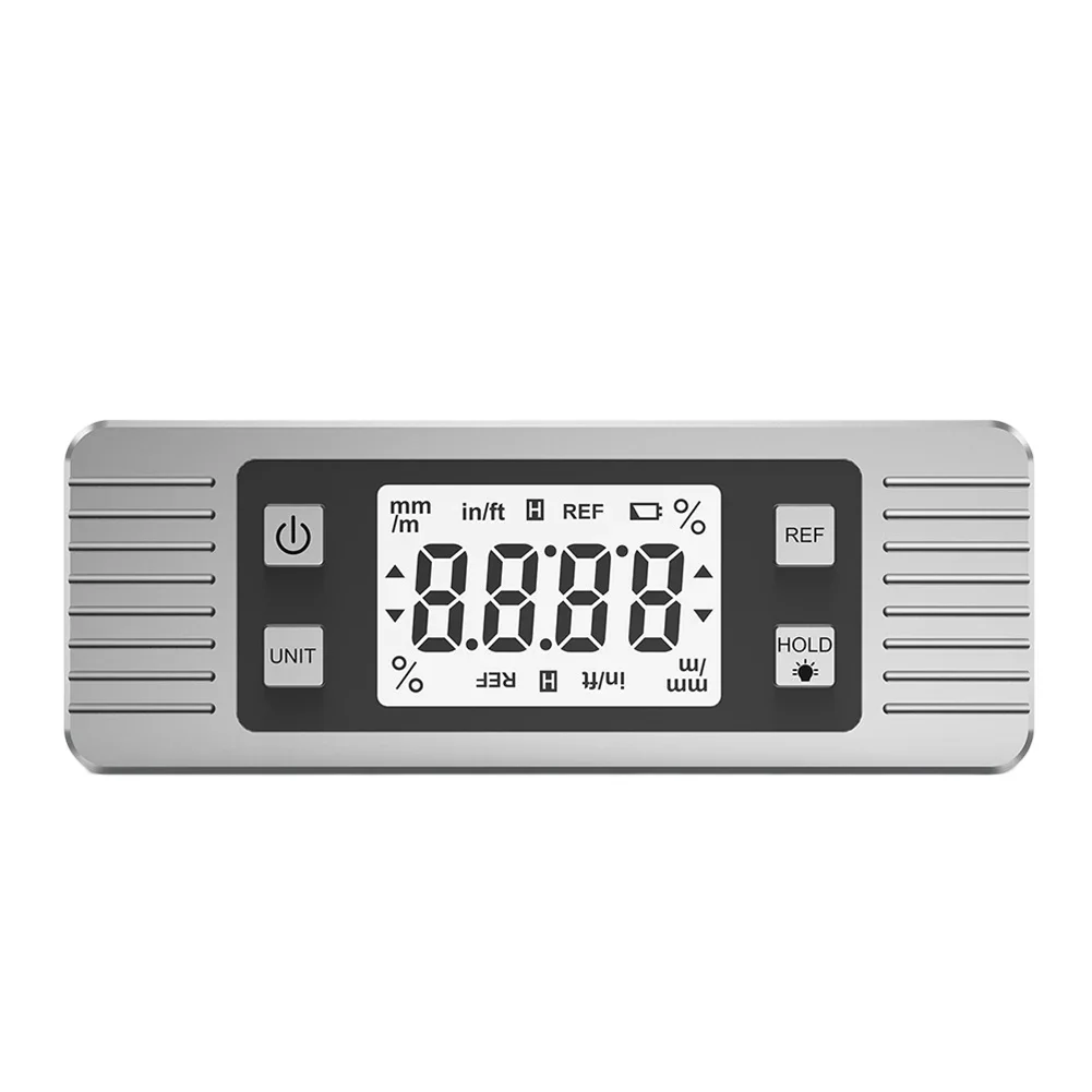 13.2*2.5*5cm Protractor Angle Measuring Absolute Measurement Data Lock Function Magnetically Adsorbed Measurement For Workpiece
13.2*2.5*5cm Protractor Angle Measuring Absolute Measurement Data Lock Function Magnetically Adsorbed Measurement For Workpiece