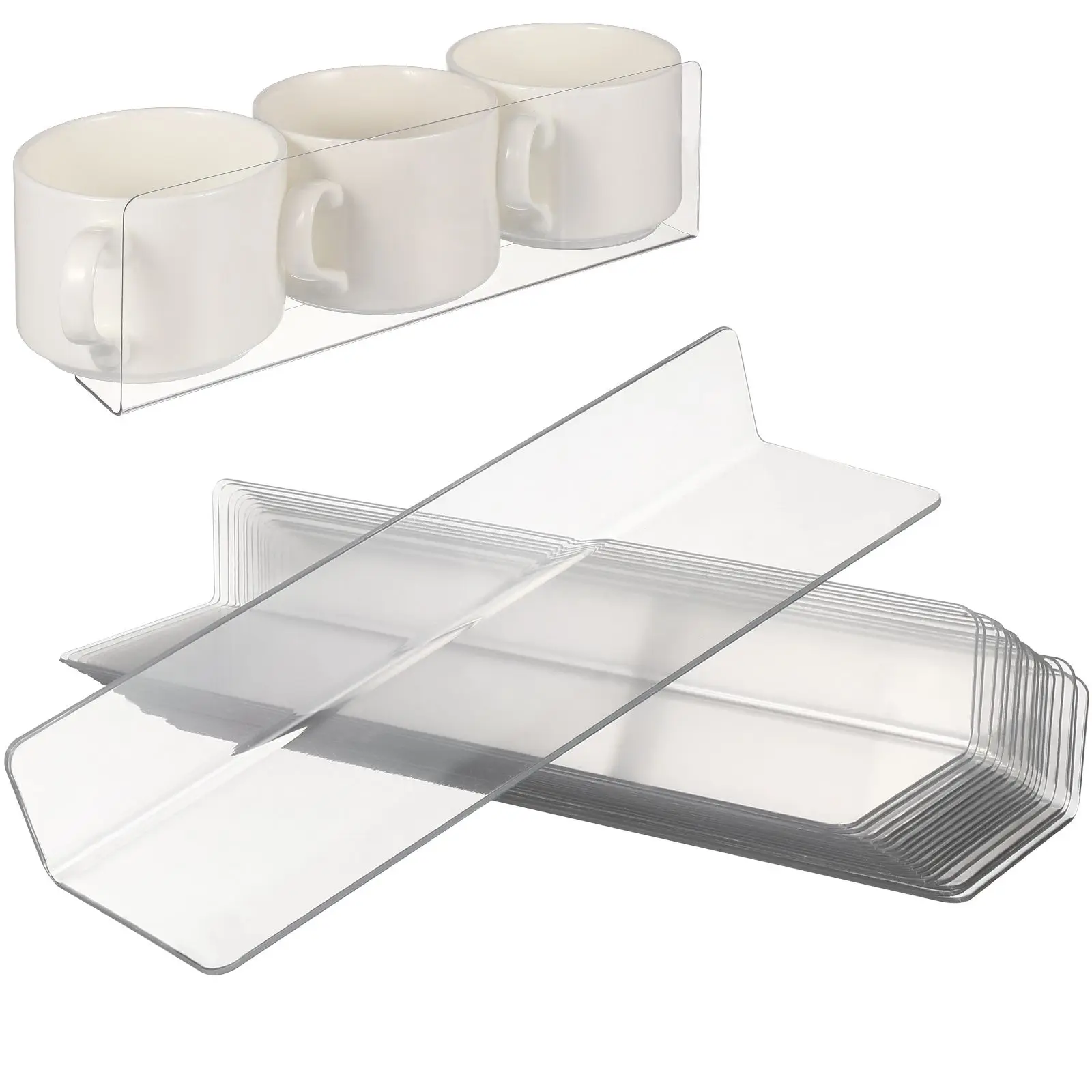 20pcs L-shaped Dividers 12cm Store Shelf Dividers High Separator Transparent Supermarket Storage Display Plastic Organizer
20pcs L-shaped Dividers 12cm Store Shelf Dividers High Separator Transparent Supermarket Storage Display Plastic Organizer