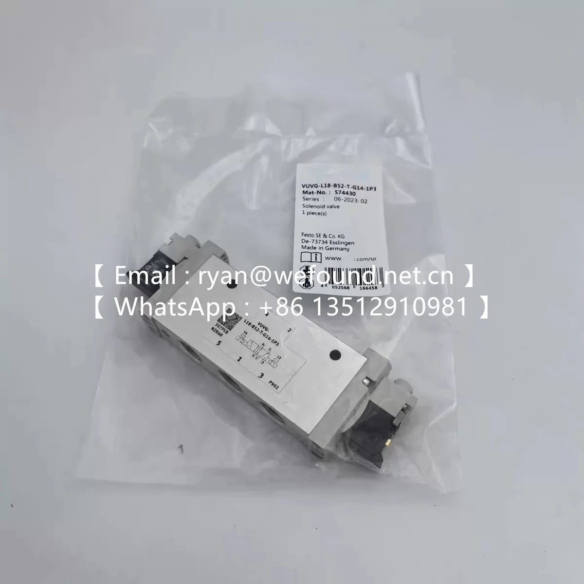 VUVG-L18-B52-T-G14-1P3 574430 VUVG-L18-M52-MT-G14-1P3 574429 VUVG-L18-M52-RT-G14-1P3 574428
VUVG-L18-B52-T-G14-1P3 574430 VUVG-L18-M52-MT-G14-1P3 574429 VUVG-L18-M52-RT-G14-1P3 574428