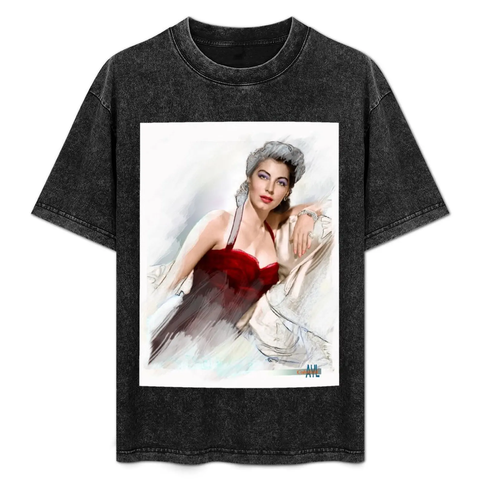Ava Gardner Colorized & Stylized T-Shirt Casual Soft Cotton Short Sleeve Tee
Ava Gardner Colorized & Stylized T-Shirt Casual Soft Cotton Short Sleeve Tee