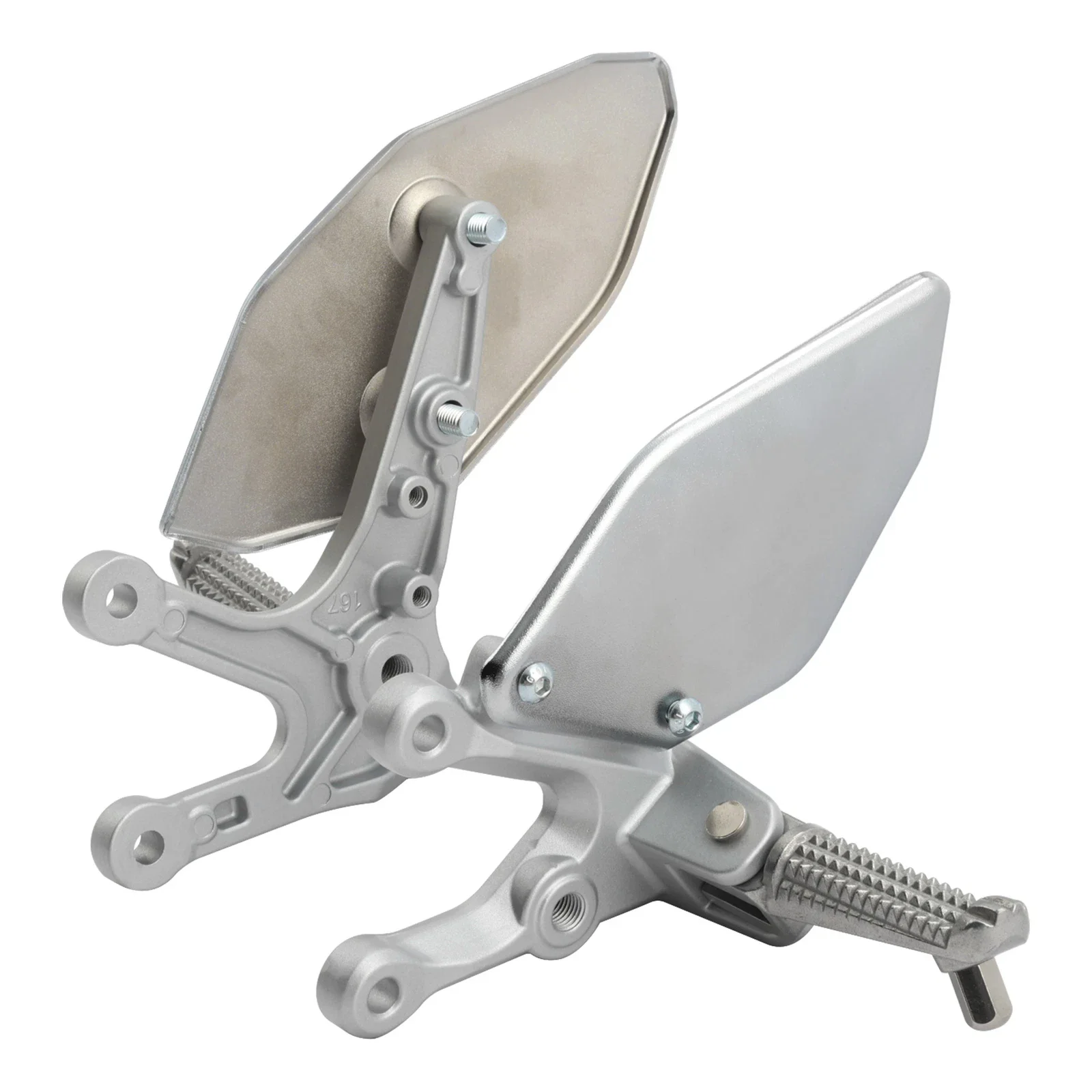 Motorcycle Driver Footrest Foot Pegs Bracket For Yamaha YZF R3 YZF-R3 2015-2024 MT03 2016-2024
Motorcycle Driver Footrest Foot Pegs Bracket For Yamaha YZF R3 YZF-R3 2015-2024 MT03 2016-2024