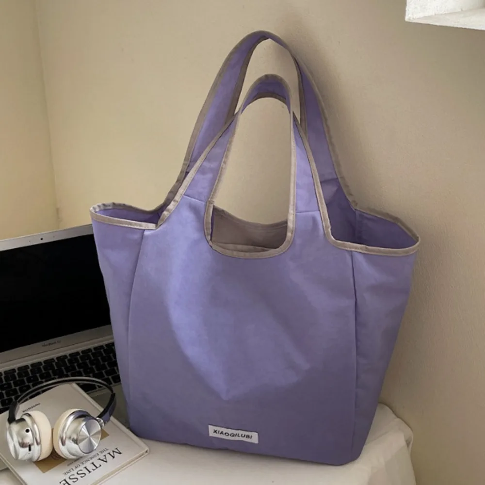 Dopamine Color Nylon Shoulder Bag Lightweight Waterproof Foldable Shopping Bag Cloth Handbag Eco Friendly Storage Bag Travel
Dopamine Color Nylon Shoulder Bag Lightweight Waterproof Foldable Shopping Bag Cloth Handbag Eco Friendly Storage Bag Travel