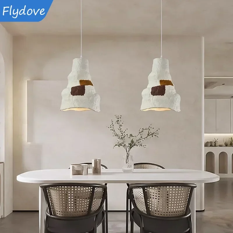 Modern Creative Resin LED Pendant Light Restaurant Bar Bedroom Bedside Pendant Light Cream Style Indoor Lighting Decoration
Modern Creative Resin LED Pendant Light Restaurant Bar Bedroom Bedside Pendant Light Cream Style Indoor Lighting Decoration