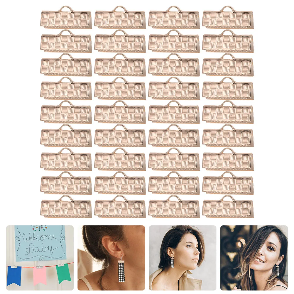 50 Pcs Wire Vest Buckle Ribbon Metal Flat Golden Copper Practical Jewelry Fasteners Clasp
50 Pcs Wire Vest Buckle Ribbon Metal Flat Golden Copper Practical Jewelry Fasteners Clasp