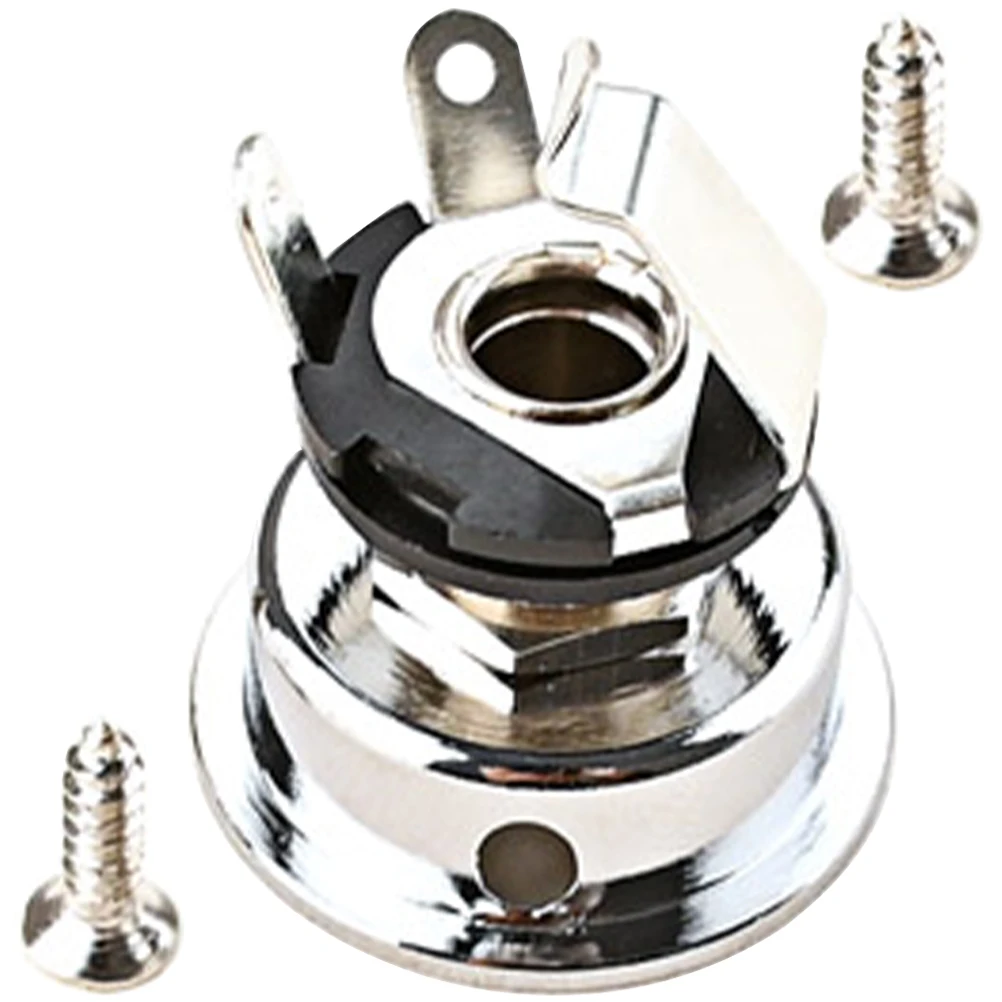 Electric Guitar Jack Socket Set Metal Parts Durable Replacement for Accessories Kit High Quality Long Term Use 
Electric Guitar Jack Socket Set Metal Parts Durable Replacement for Accessories Kit High Quality Long Term Use