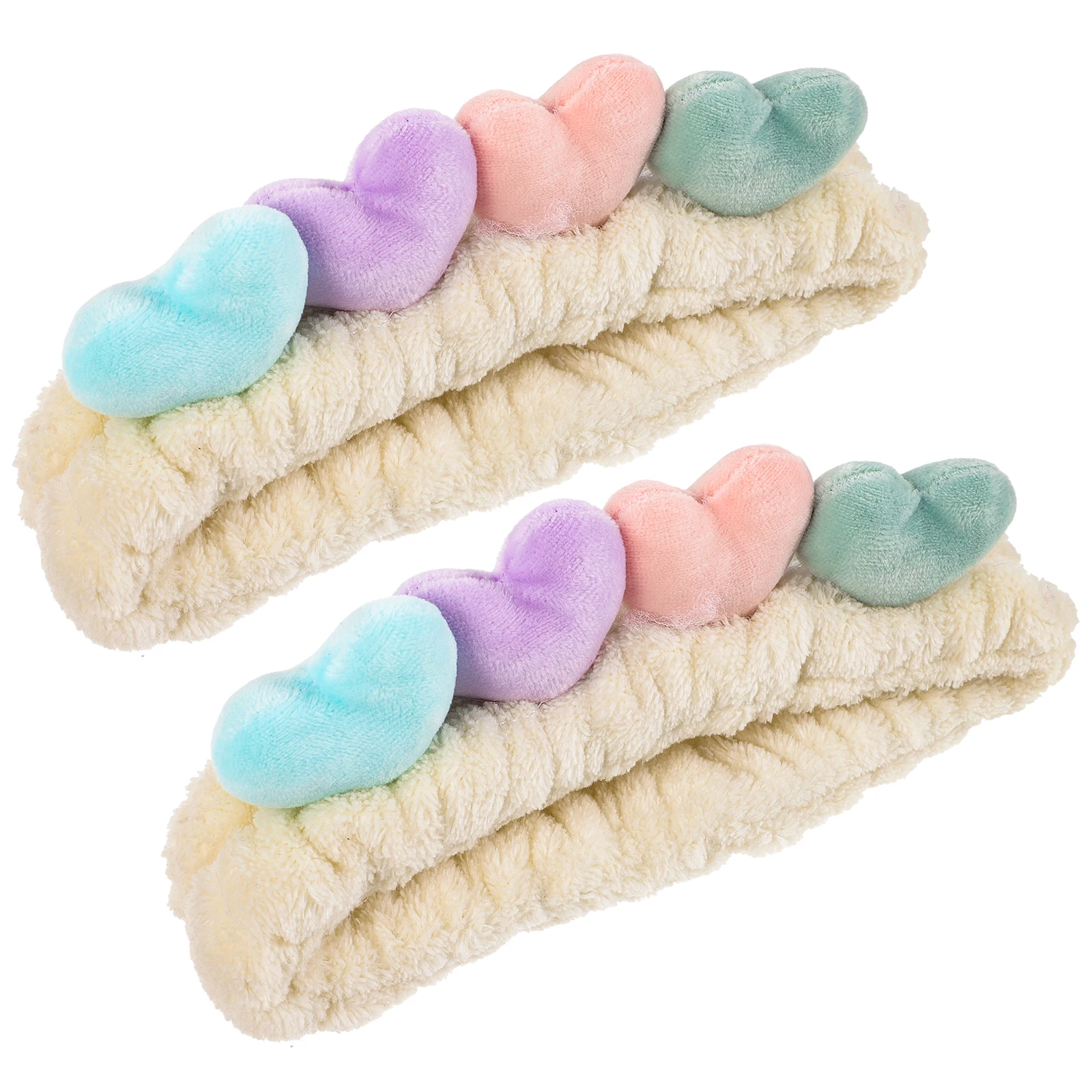 2pcs HeartShapedHairbandsWomen LightweightSoftCloth AntiSlip PerfectWashingFace SpaFacialCare HairbandSkincare
2pcs HeartShapedHairbandsWomen LightweightSoftCloth AntiSlip PerfectWashingFace SpaFacialCare HairbandSkincare