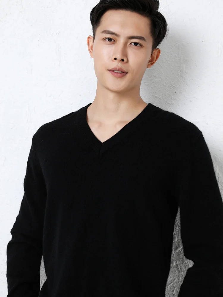 Loose Men's Long Sve round Ne V-Ne Knitted Sweater Thermal Inner Wear Faionable Autumn Winter Casual Youth Faion
Loose Men's Long Sve round Ne V-Ne Knitted Sweater Thermal Inner Wear Faionable Autumn Winter Casual Youth Faion