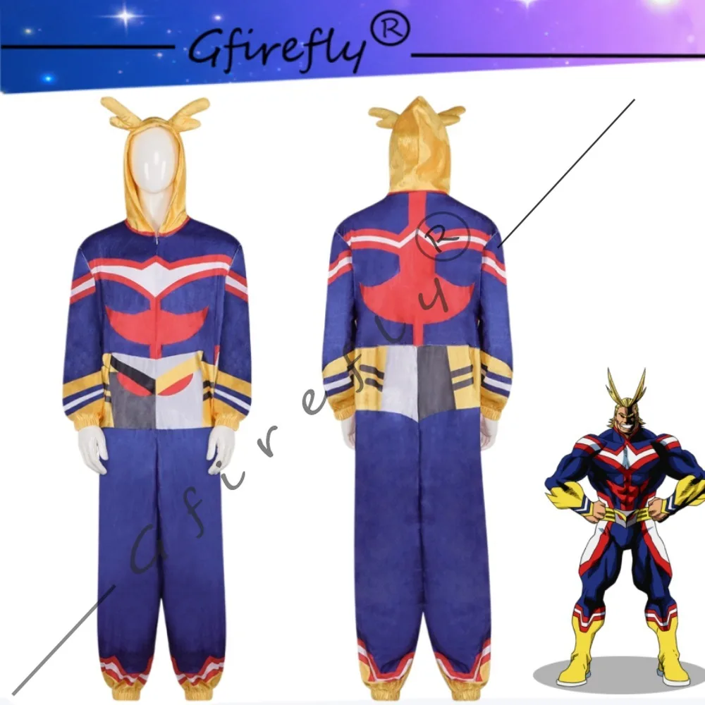 My Hero Academia All Might Cosplay Costume Plush One-piece Loungewear Pajamas Stage Performance Pajama Party Costume
My Hero Academia All Might Cosplay Costume Plush One-piece Loungewear Pajamas Stage Performance Pajama Party Costume