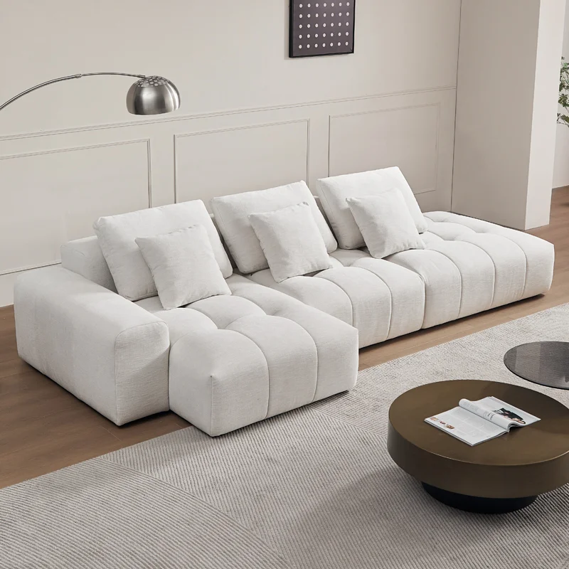 Luxury Cloud Design Sectional Sofa - Modular Fabric Lounge Couch for Living Room, L-Shaped Corner Sofa Set
Luxury Cloud Design Sectional Sofa - Modular Fabric Lounge Couch for Living Room, L-Shaped Corner Sofa Set