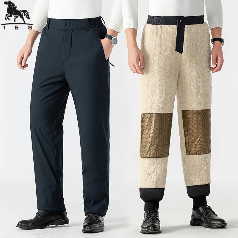 Men's casual pants autumn and winter new fleece thick pants Lamb fleece pants middle-aged Mom and Dad trousers pants M-6XL 23200
Men's casual pants autumn and winter new fleece thick pants Lamb fleece pants middle-aged Mom and Dad trousers pants M-6XL 23200