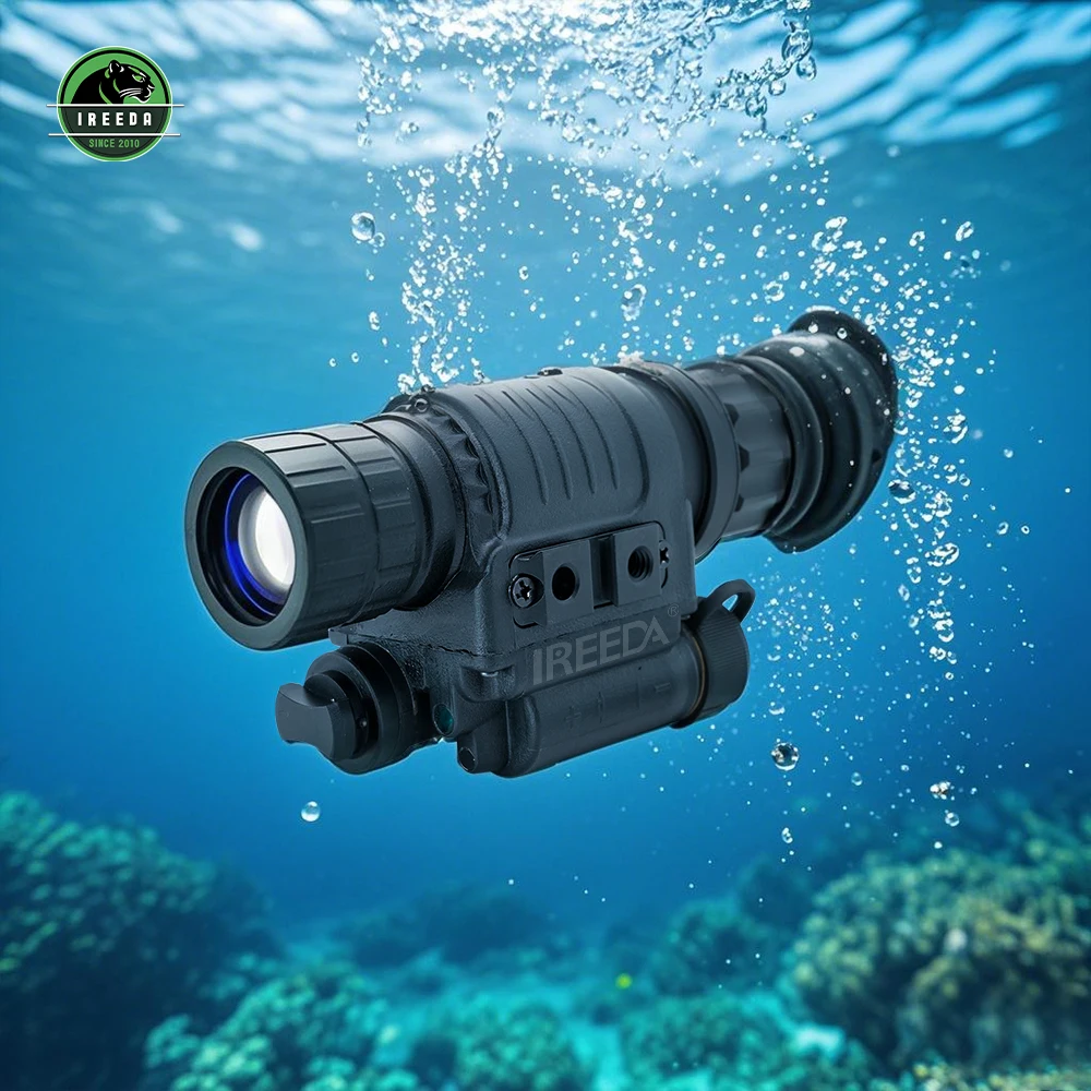 IREEDA High Cost Performance NVM22 Night Vision Monocular with Green Phosphor Fom1200-1400 Tube for Hunting
IREEDA High Cost Performance NVM22 Night Vision Monocular with Green Phosphor Fom1200-1400 Tube for Hunting