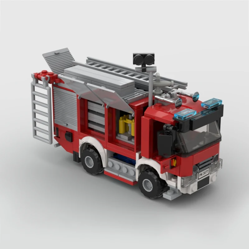 253PCS Fire Engine Model MOC Building Bricks Urban Rescue Vehicles Modular Technology Children Holiday Gifts Assemble Toys Suit
253PCS Fire Engine Model MOC Building Bricks Urban Rescue Vehicles Modular Technology Children Holiday Gifts Assemble Toys Suit