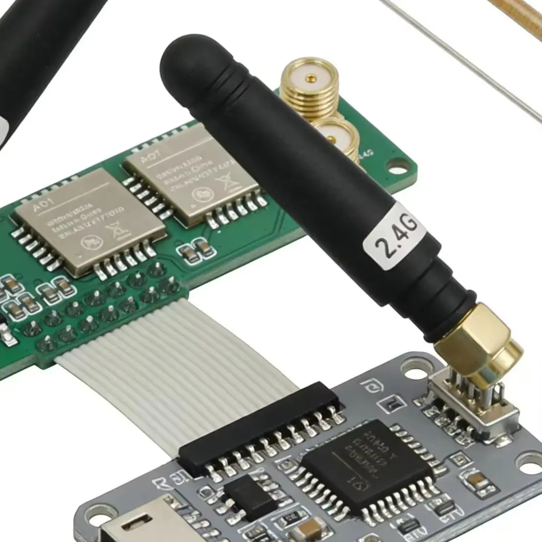 1 комплект модуля с антеннами для M5Stack Cardputer Cc1101 Nrf24 RF модуль 2-в-1 для прошивки Брюса 2-в-1 наборы инструментов для прошивки
1 комплект модуля с антеннами для M5Stack Cardputer Cc1101 Nrf24 RF модуль 2-в-1 для прошивки Брюса 2-в-1 наборы инструментов для прошивки