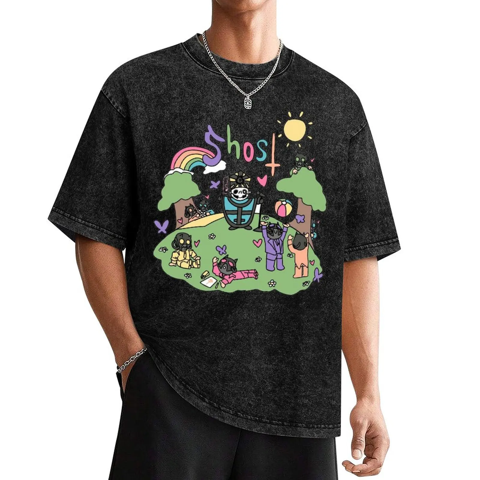 ++++ ghost rock band design T-Shirt croswit shirt man shirts graphic summer clothes Men's t-shirt
++++ ghost rock band design T-Shirt croswit shirt man shirts graphic summer clothes Men's t-shirt