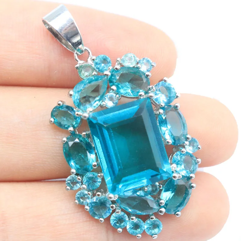 Buy 5 Get 1 Free 42x24mm Awesome Created Violet Tanzanite Peridot Aquamarine Golden Citrine Women Wedding Silver Plated Pendant
Buy 5 Get 1 Free 42x24mm Awesome Created Violet Tanzanite Peridot Aquamarine Golden Citrine Women Wedding Silver Plated Pendant