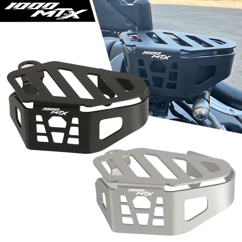 Motorcycle Accessories CNC Rear Brake Fluid Reservoir Cover Guard Protection For CFMOTO 1000MT-X 1000MTX CF 1000 MTX MT-X 2026
Motorcycle Accessories CNC Rear Brake Fluid Reservoir Cover Guard Protection For CFMOTO 1000MT-X 1000MTX CF 1000 MTX MT-X 2026