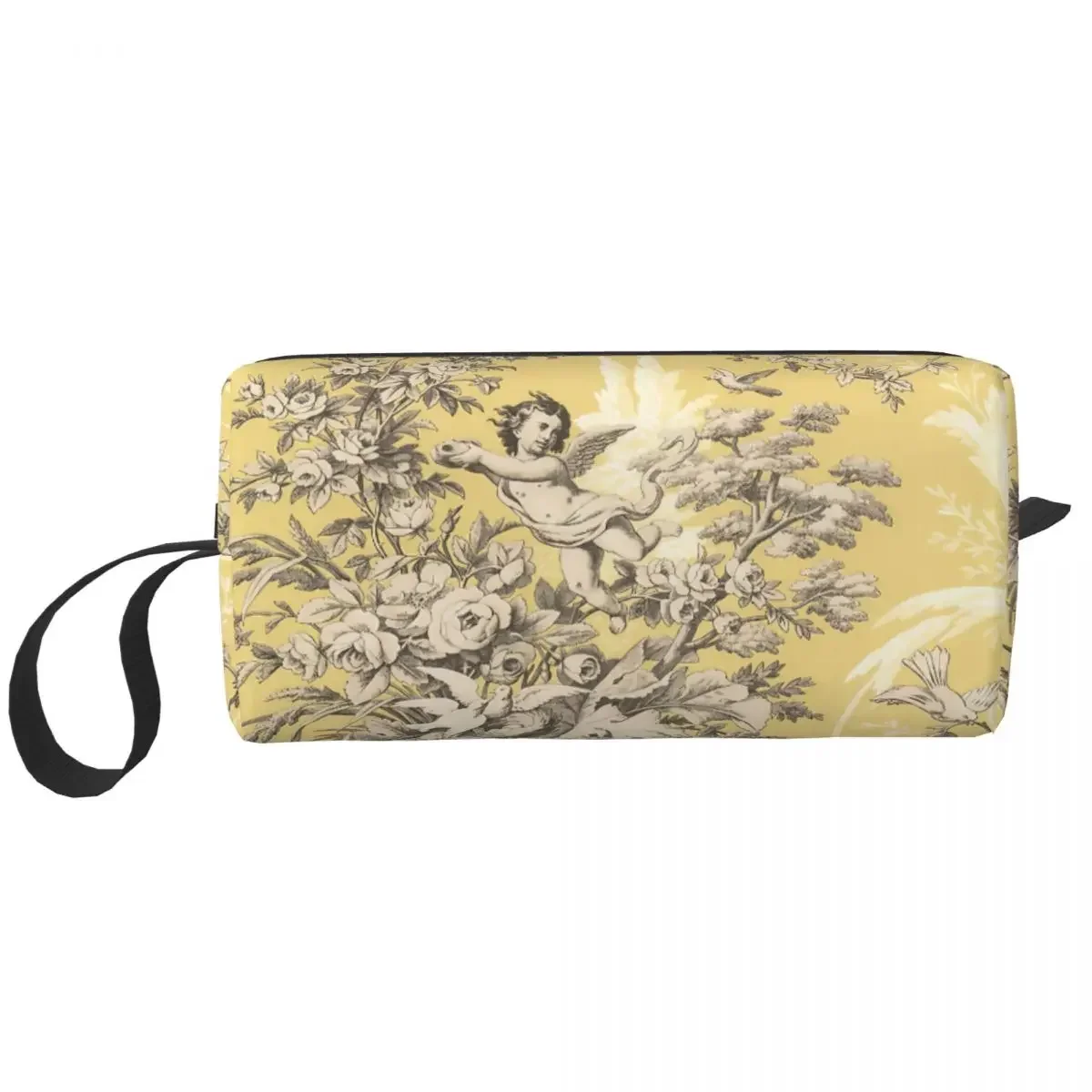 French Toile De Jouy Angels Makeup Bag Travel Cosmetic Bag Men Women Toiletry Bag Storage Pouch Bag
French Toile De Jouy Angels Makeup Bag Travel Cosmetic Bag Men Women Toiletry Bag Storage Pouch Bag
