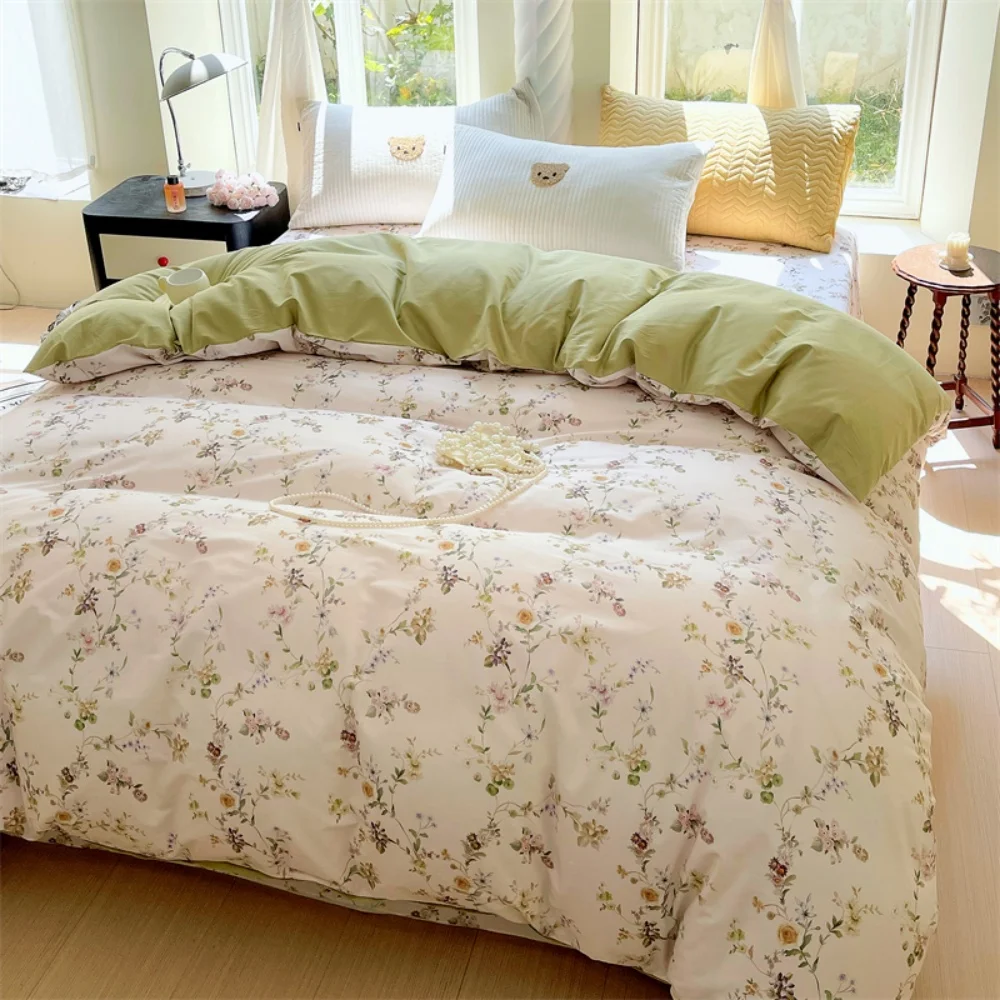 100% Cotton Active Printed Soft Duvet Cover Skin-friendly Comforter Breathable 160x210cm Quilt Cover Single/Double Piece Bedding
100% Cotton Active Printed Soft Duvet Cover Skin-friendly Comforter Breathable 160x210cm Quilt Cover Single/Double Piece Bedding